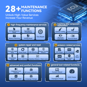 Herramienta de Diagnóstico Automotriz MUCAR VO7 con Prueba Bidireccional, Reinicio del Ángulo de Dirección, Reinicio del Airbag, Escáner OBD2 de Sistema Completo, Codificación de ECU - Product Image 4