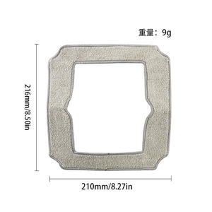 Paño cuadrado sin pelusa para robot limpiador de ventanas WindowPro Mini, accesorios para limpiador de ventanas Ecovacs K11101 - Product Image 4