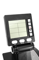 RUIBU Rameur magnétique avec 10 niveaux de résistance à l'air ajustés pour tout le corps avec moniteur LCD pour l'exercice cardio
