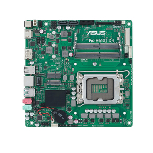 Per ASUS H610T D4 scheda madre industriale MINI <span class=keywords><strong>ITX</strong></span> LGA1700 presa Dual LAN <span class=keywords><strong>DDR4</strong></span> fino a 64GB nuovo di zecca con Chipset Intel - Product Image 1