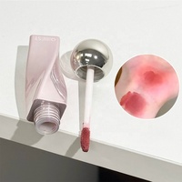 Gloss à lèvres mat en velours luxueux, personnalisé avec logo, en petite quantité, pour maquillage des lèvres, vente directe d'usine