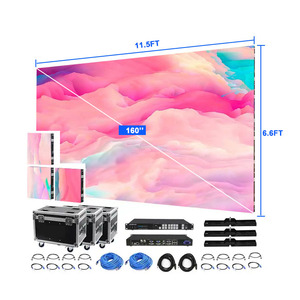 Pantalla LED para Publicidad en Exteriores, Impermeable, HD, Pantalla Digital LED de Pared para Alquiler, Matriz de Puntos Cuadrada - Product Image 2