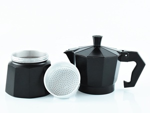 Moka estufa Espresso cafetera con italiano válvula de seguridad y válvula de protección manejar - Product Image 3