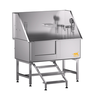 Chine approvisionnement pour animaux de compagnie toilettage livraison rapide chien baignoire en métal grand chien animal de compagnie baignoire 50 - Product Image 1