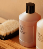 Bouteilles en PET transparentes noires de luxe de 300 ml pour gel douche, savon pour les mains et lotion corporelle, emballage de shampooing haut de gamme