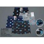 Calzoncillos bóxer XXL para hombre, clásico, de tiro bajo, transpirable, de talla grande, patrón de arcoíris, tela desechable, cintura de licra, Estilo clásico - Product Image 1