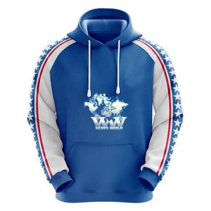 En gros 100% Coton ras du cou brodé pull à capuche personnalisé mens 3d relief pulls ras du cou - Product Image 1