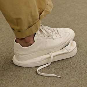 White casual shoes men genuine <b>leather</b> summer breathable <b>sneakers</b> men 2026 new style training shoes for men trendy slip-on shoes - Product Image 4