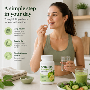 Nouvelles capsules d'extrait de Garcinia Cambogia Max, brûleur de graisse thermogénique, accélérateur pour la gestion du poids chez l'adulte - Biologique, sans gluten - Product Image 4