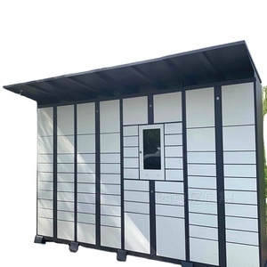 Gracewise Thép Chất Lượng Cao Ngoài Trời Hiện Đại Bưu Kiện Giao Hàng Locker Với Khóa Điện Tử Thông Minh Lưu Trữ Pickup Cho Sử Dụng Thương Mại - Product Image 1