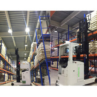 HULKMAN Robot Elektrik 2 Ton, Truk Jangkauan Listrik LYB2000 AGV Buatan Tiongkok