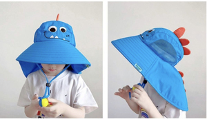 Chapeau Bob Enfant Animal Mignon Respirant à Large Bord pour l'Été, les Voyages en Plein Air et le Quotidien, 3-12 Ans, Protection Solaire Plage D-007 - Product Image 6
