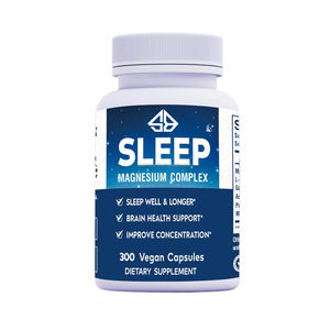 Cápsulas de Extracto Herbal de Magnesio OEM para la Salud del Sueño y la Memoria en Adultos, con Concentración Vegetariana, 300 Unidades - Product Image 3