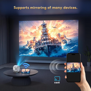 <span class=keywords><strong>Projecteur</strong></span> LED/LCD rond, Android 14.0, mise au point automatique, 720P, portable, 180 °   <span class=keywords><strong>Mini</strong></span> <span class=keywords><strong>projecteur</strong></span> de <span class=keywords><strong>plafond</strong></span> rabattable - Product Image 5