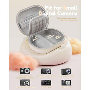 Étui pour appareil photo numérique pour KODAK PIXPRO FZ45 FZ55&CAMKORY 1080P - Sac de voyage compact avec 3 emplacements pour cartes SD - Étui de protection pour appareil photo - Product Image 3