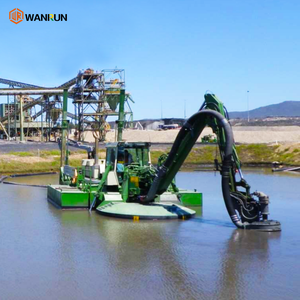 Draga Anfibia Multipropósito Personalizada, Excavadora Multifunción, Vehículo Dragador con Motor Diésel Cummins, 900m/h en Agua - Product Image 3