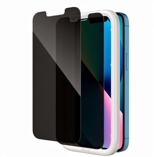 9H Privacy Glass with  Camera Lens Protection Easy Installation Anti-Spy Glass Screen Protector for  IPhone17 17Pro /17/16 15
