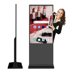 Señalización Digital Táctil Capacitiva IR de 43, 55 y 65 Pulgadas 4K con Soporte de Pie y <span class=keywords><strong>Precio</strong></span> de Fábrica para Navegación en Tiendas, Centros Comerciales, Hoteles y Hospitales - Product Image 1