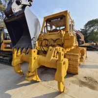 Bulldozer d'occasion CAT D8K, nouvelle arrivée, d'origine Japon, Caterpillar D8K, bulldozer sur chenilles D8r D8H D8K avec moteur Cummins