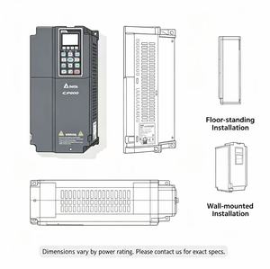 Variador de Frecuencia Delta VFD C2000 Plus 160KW 380V 460V Trifásico CA de Alta Resistencia para Motor Industrial, Bomba y Ventilador - Product Image 4