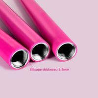 Barre de danse portable en acier poli rose statique, tube aérien amovible pour fitness et exercice, pour la maison, l'appartement, le club HM HM-594
