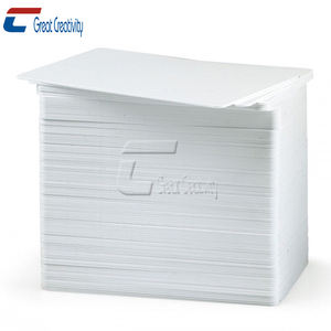 Cartes de visite vierges en PVC en gros avec puces RFID NFC NTAG213/NTAG216, pour usage hôtelier, étanches - Product Image 1