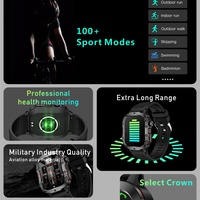 Nuevo Reloj Inteligente para Hombre y Mujer, con Llamadas Bluetooth, Monitor de Ritmo Cardíaco y Sueño, Resistente al Agua 3ATM, Reloj Deportivo Inteligente para Android e IOS 2024