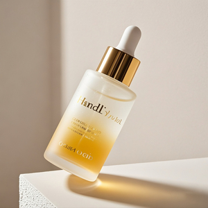 Botellas de Vidrio Vacías con Gotero para Esencia Facial, Cuidado de la Piel, Cabello, Cuerpo y Aceite para Cutículas, 1oz 2oz 4oz 30ml 50ml, Esmeriladas, con Caja de Empaque - Product Image 2