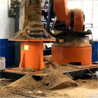 Robot de Grabado CNC Automático para Madera, Piedra, Metal, Espuma y Moldes, con Configuración Personalizada