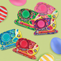 Bonbons gélifiés acidulés en forme de stylo, halal, fruités, juteux, à mâcher, sucrés, en gros