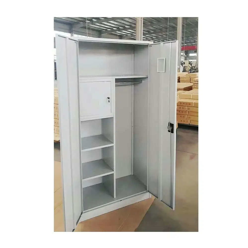 FAS-005 сталь спальня шкаф для хранения almari дизайн/2 двери туалетный металлический шкаф для одежды