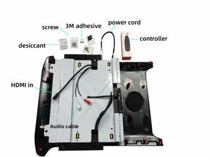 15.6 इंच ips क्यूल्ड फ्लिप-डाउन ओवरहेड छत टीवी मॉनिटर कार छत माउंट अल्फ़ाज़ 40 एंड्रॉइड 4/64 ग्राम यूएसबी दोहरी मोटर वाली स्क्रीन - Product Image 4