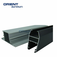 Profils d'extrusion en aluminium de la série 6000 de haute qualité, personnalisés pour fenêtres et portes coulissantes, revêtement en poudre sur profil en aluminium