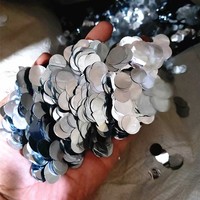 Gros Cercle Paillettes Forme Spéciale En Vrac Chunky Paillettes pour L'artisanat Décoration De Noël