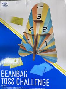 <span class=keywords><strong>Jeux</strong></span> de lancer de sacs de haricots en bois vertical pour enfants et adultes, utilisation en extérieur et en intérieur - Product Image 5