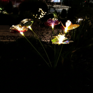 Ground Stake Decorative Light Solar-powered Stainless Steel Ip65 Led Residential Gardens Festival Displays Lighting - Product Image 1