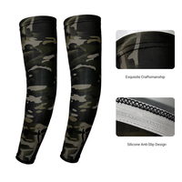 Manchons de compression en gros personnalisés pour hommes, protection UV, protection solaire, respirants, pour le gaming et le cyclisme