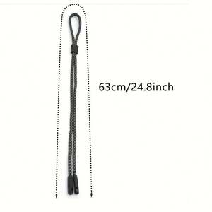Cordon Réfléchissant Unisexe en Polyester de Haute Qualité pour Lunettes, Antidérapant et Réglable, Idéal pour le Sport (Vente en Gros) - Product Image 6