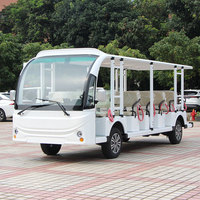 Nouvel Arrivage – Bus Électrique de Tourisme à Faible Bruit, Design Classique, 8, 11, 14, 17, 23, 27 Places, Idéal pour Parcs d'Attractions, à Vendre