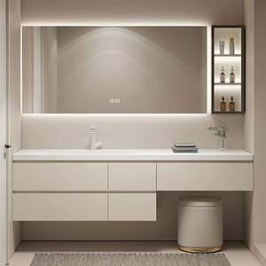 YALIG Muebles de Baño Modernos con Acabado en Laca Blanca, Fabricantes de Gabinetes de Baño de Lujo - Product Image 2