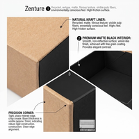 Ensemble d'emballages de luxe sur mesure en papier kraft pour soins de la peau avec fermeture magnétique, boîte rigide pliable et insert