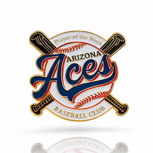 Pin de Solapa Personalizado con Logotipo de Club Deportivo, Pin de Solapa de Metal Esmaltado Suave Personalizado para Equipo, Pins Intercambiables de Béisbol Personalizados - Product Image 4