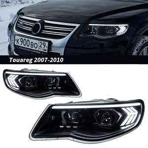Fari a LED per Volkswagen <span class=keywords><strong>Touareg</strong></span> 7L V6 2007-<span class=keywords><strong>2010</strong></span>, Aggiornamento con Luci Diurne - Product Image 1