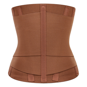 Aggiornamento regolabile Super elastico <span class=keywords><strong>fascia</strong></span> corpo pancia Trimmer cintura vita Trainer corsetto - Product Image 3