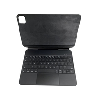 Clavier sans fil détachable avec rétroéclairage RVB, pavé tactile, interface USB Type-C, design ultra-fin, Plug & Play pour iPad