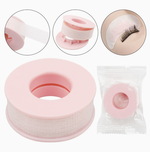 Bande de gel en silicone et coton de 3,6 m pour extensions de cils, douce, hypoallergénique, respirante, facile à retirer, idéale pour la pratique et respectueuse de la peau. - Product Image 1