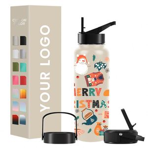 แก้วกาแฟสีขาวแบบมีฝาปิดสุญญากาศเคลือบทอง ดีไซน์หรูหรา ไม่มีหูจับ เป็นที่นิยมของลูกค้า - Product Image 2