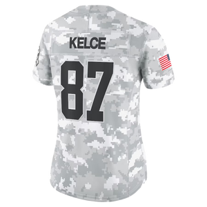 2024 servizio di saluto maglia mimetica artica limitata 10 Love 97 Bosa 15 # Mahomes 88 agnello 87 Kelce 23 McCAFFREY manica corta - Product Image 5