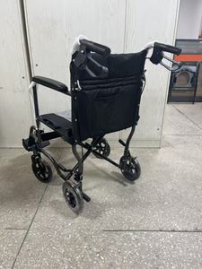 Fauteuil roulant pliable à cadre en acier pour intérieur et extérieur, vente en gros directe d'usine, pour personnes âgées - Product Image 3