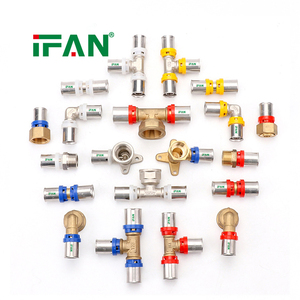 Raccord à sertir en laiton personnalisé IFAN pour tuyau composite <span class=keywords><strong>multicouche</strong></span> Pex-Al-Pex avec types <span class=keywords><strong>U</strong></span>/<span class=keywords><strong>Th</strong></span> - Product Image 5